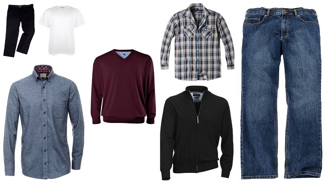 7 Teile für Basic-Männer-Outfit